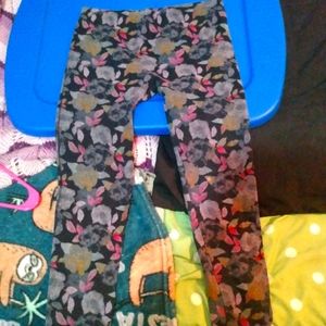 Flower Stretchy Leggings